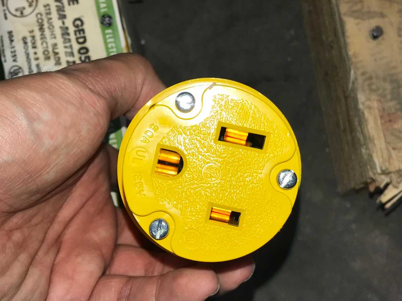 General Electric GED 0553 Straight Blade Connector (QTY 8) - AUTOMATION & CONTROLS