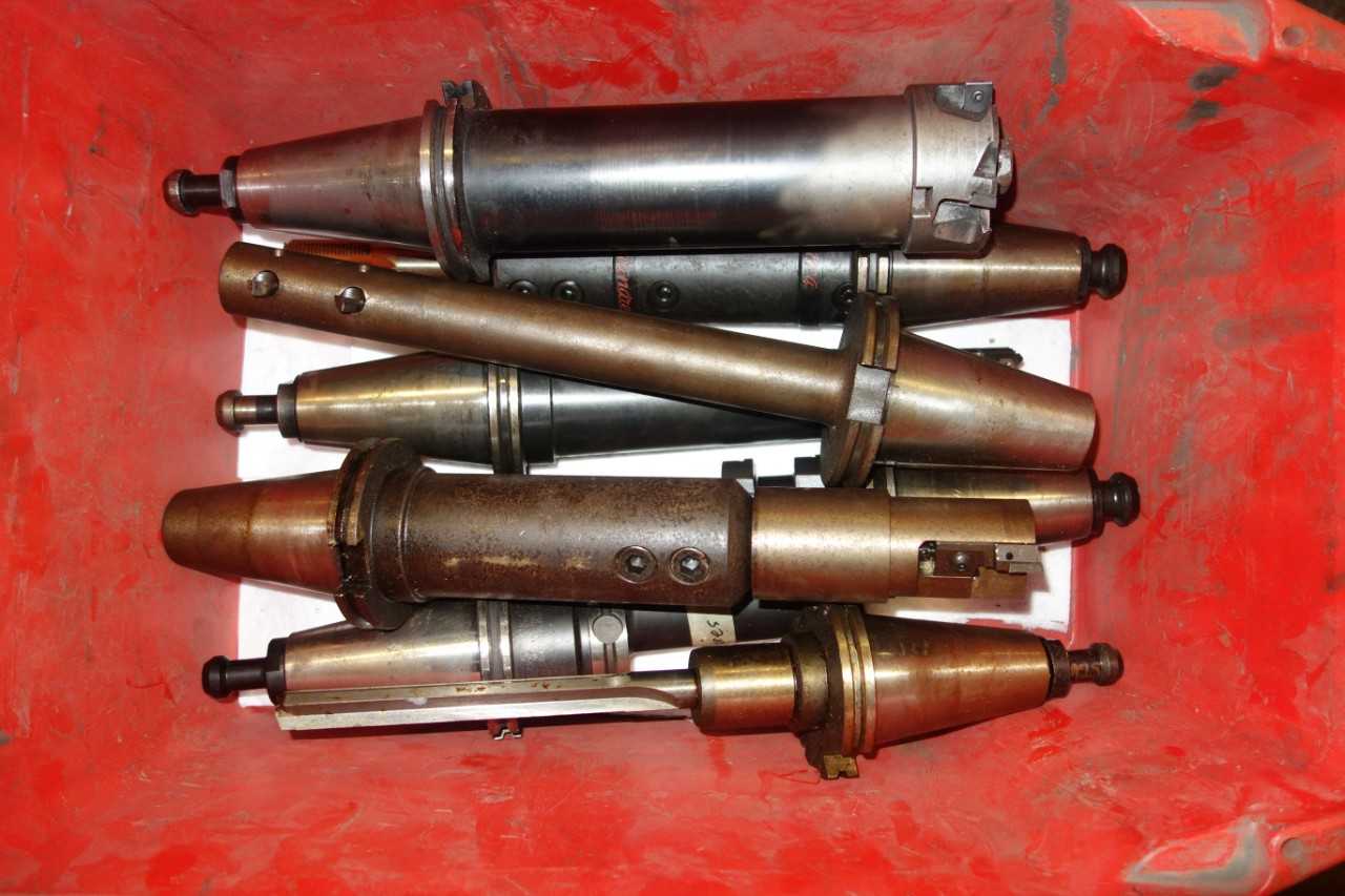 CAT 50 TOOL HOLDERS WITH ATTACHMENTS - MACHINING ACCESSORIES & TOOLING