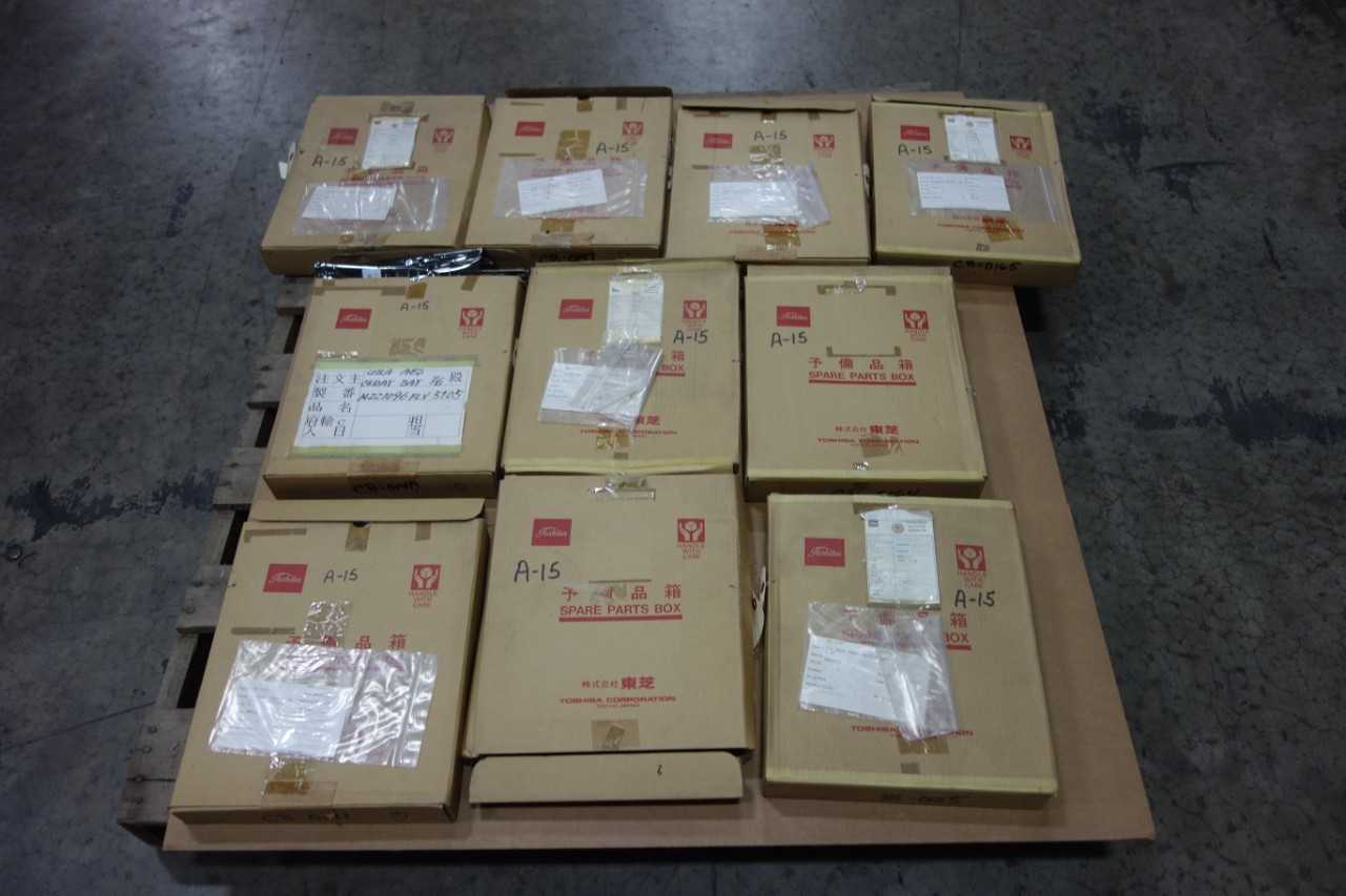 LOT OF ASSORTED TOSHIBA PCB CIRCUIT BOARDS - AUTOMATION & CONTROLS