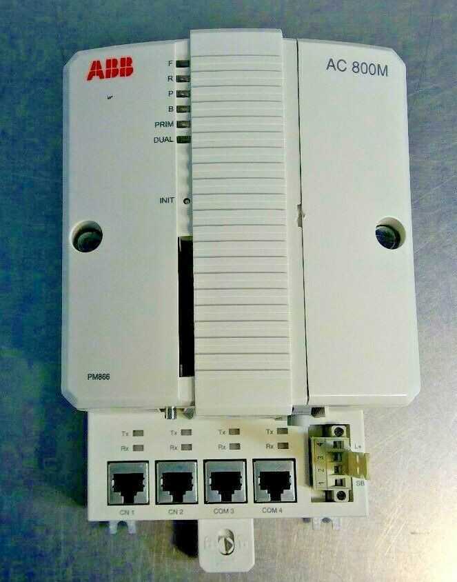 ABB 3BSE050199R1 Redundant Processor Catalog PM866K02 with Cable - AUTOMATION & CONTROLS