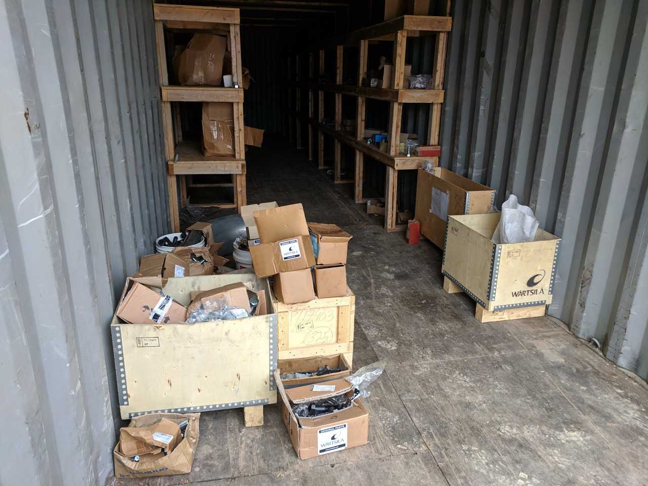 CONTENTS OF CONTAINER (CONTAINER NOT INCLUDED) LOCATED IN PELKIE, MI - INDUSTRIAL PARTS