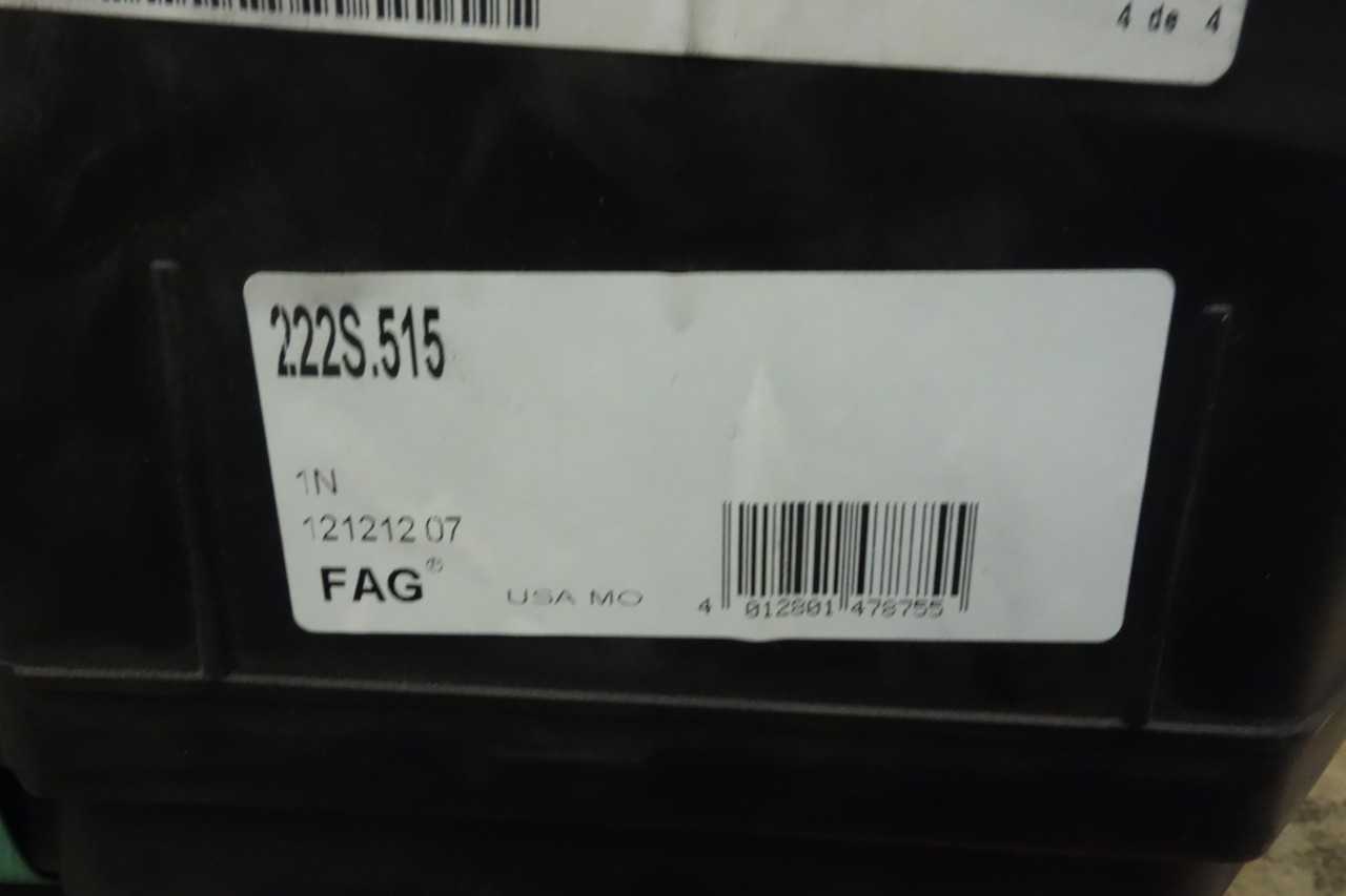 LOT OF 4 ASSORTED FAG ROLLER BEARINGS - BEARINGS