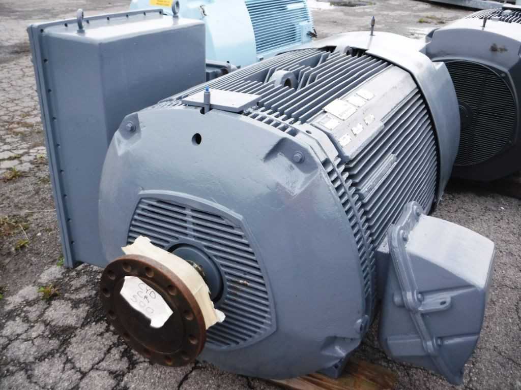 Westinghouse A-C Induction Electric Motor 500 HP - ELECTRICAL COMPONENTS