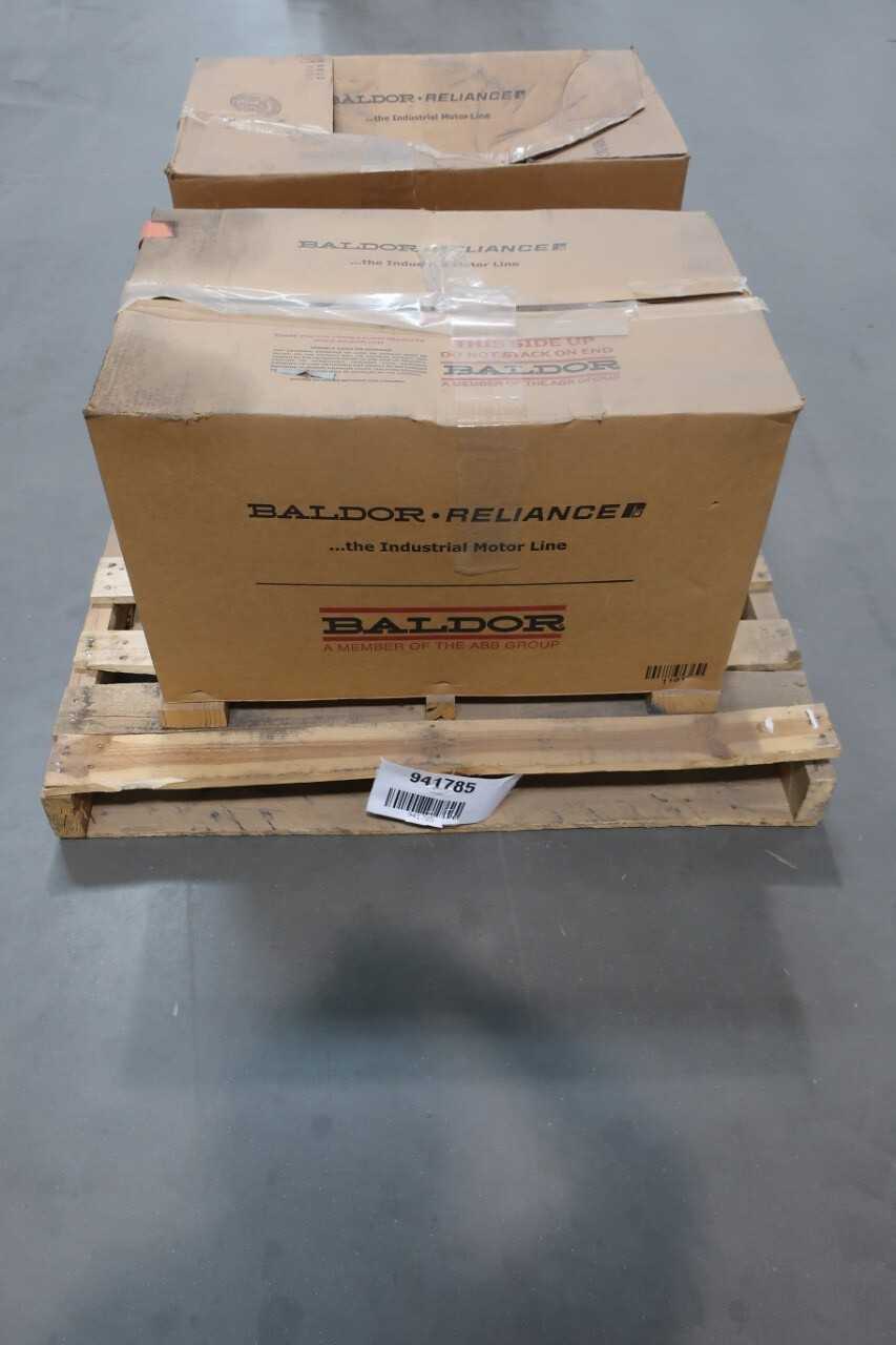 LOT OF 2 BALDOR ELECTRIC MOTORS - ELECTRIC MOTORS