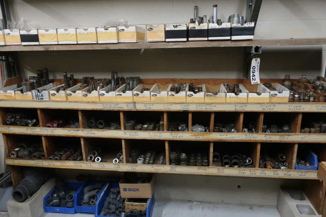 LOT OF ASSORTED FITTINGS - PROCESS EQUIPMENT