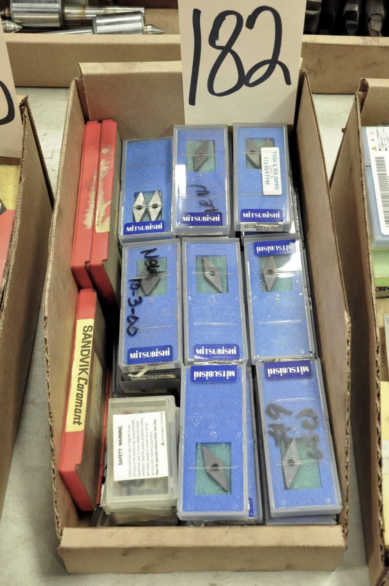 Lot Carbide Inserts in 1 Box - ELECTRIC POWER TOOLS