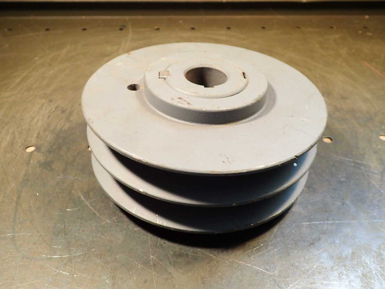 Browning 2VP68X1-1/8 Twin Variable Pitch V-Belt Pulley Sheave: 1-1/8" Hub Bore - PULLEY