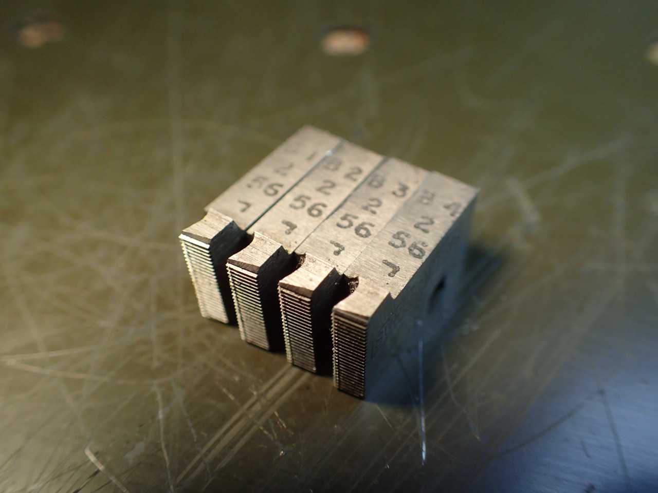 #2 -56 TPI NC Thread Threading Chaser Set Projection Geometric 5/16" DS Die Head - HOLEMAKING TOOLS