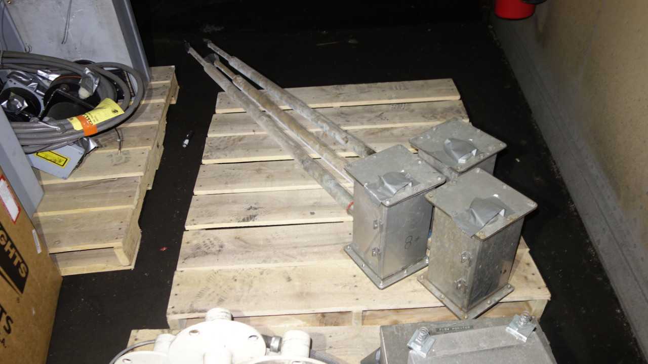 3 PALLETS OF ELECTRICAL BOXES, INSTRUMENTATION, KVB - ELECTRICAL COMPONENTS