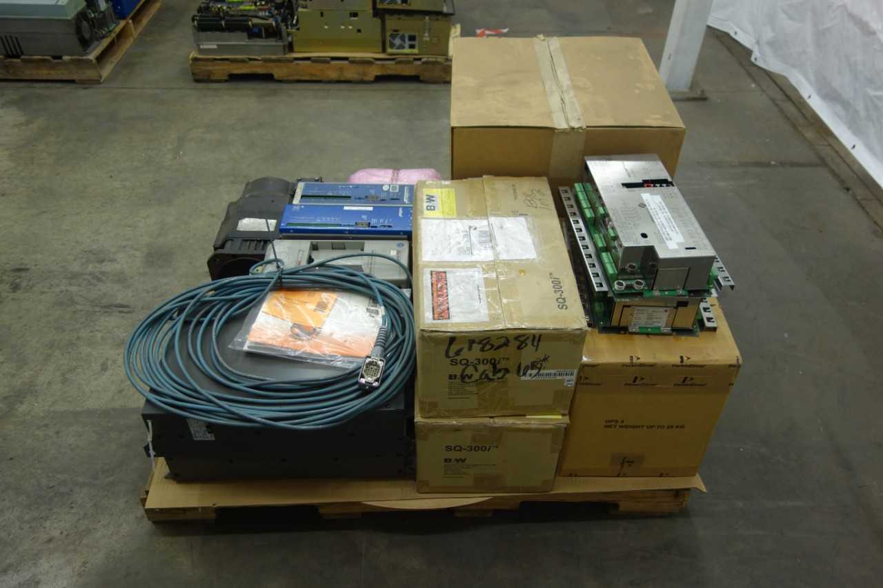 PALLET OF ASSORTED AUTOMATION AND CONTROLS - INDUSTRIAL PARTS