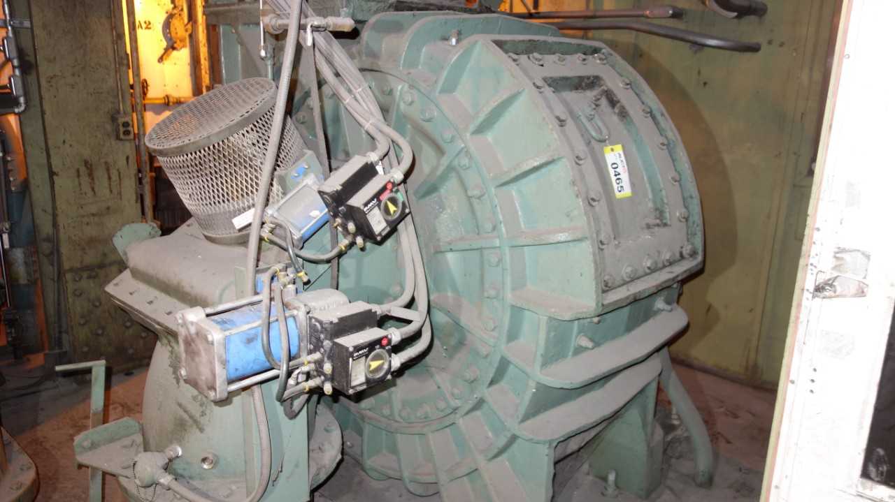 ALLIS CHALMERS ARW 75HP 220V-AC FAN EXHAUSTER MOTOR - BLOWER FAN