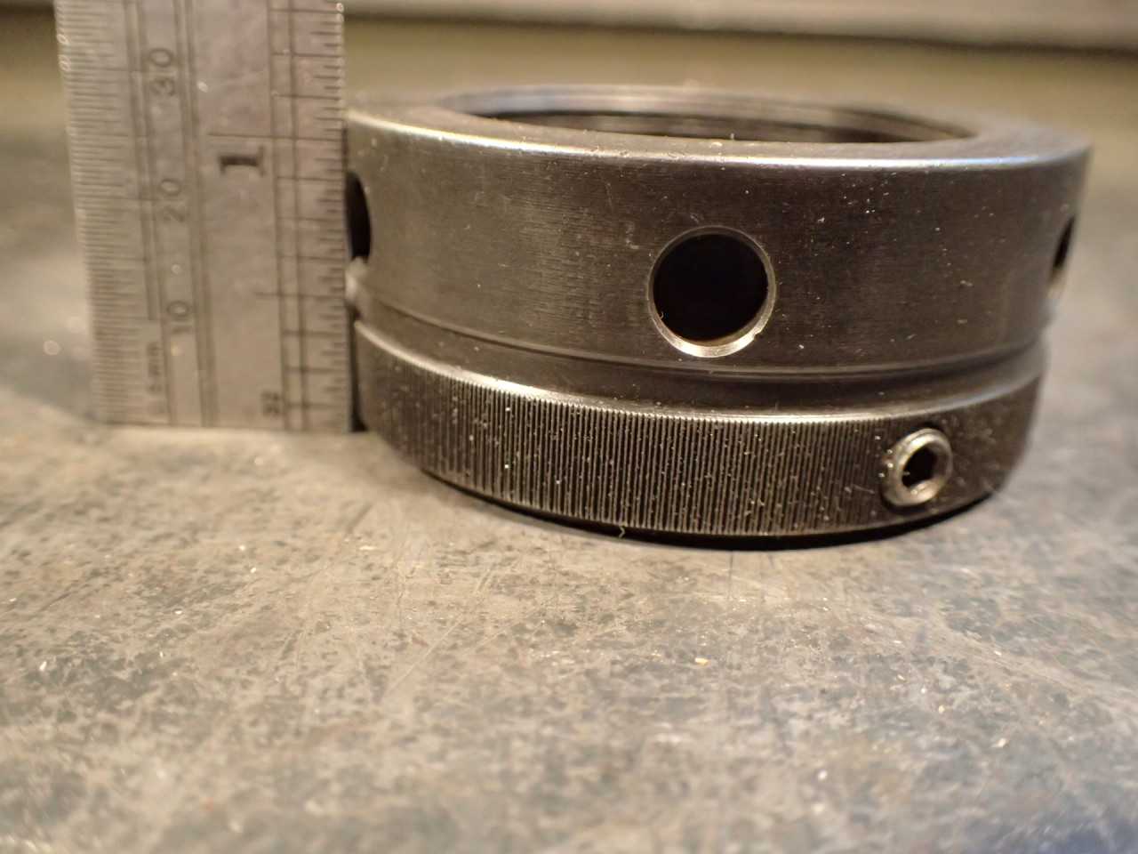 Command XCNA-1000 Collet Chuck Retention Nut: TG-100 (100-TG) Spanner Type - MACHINING ACCESSORIES & TOOLING