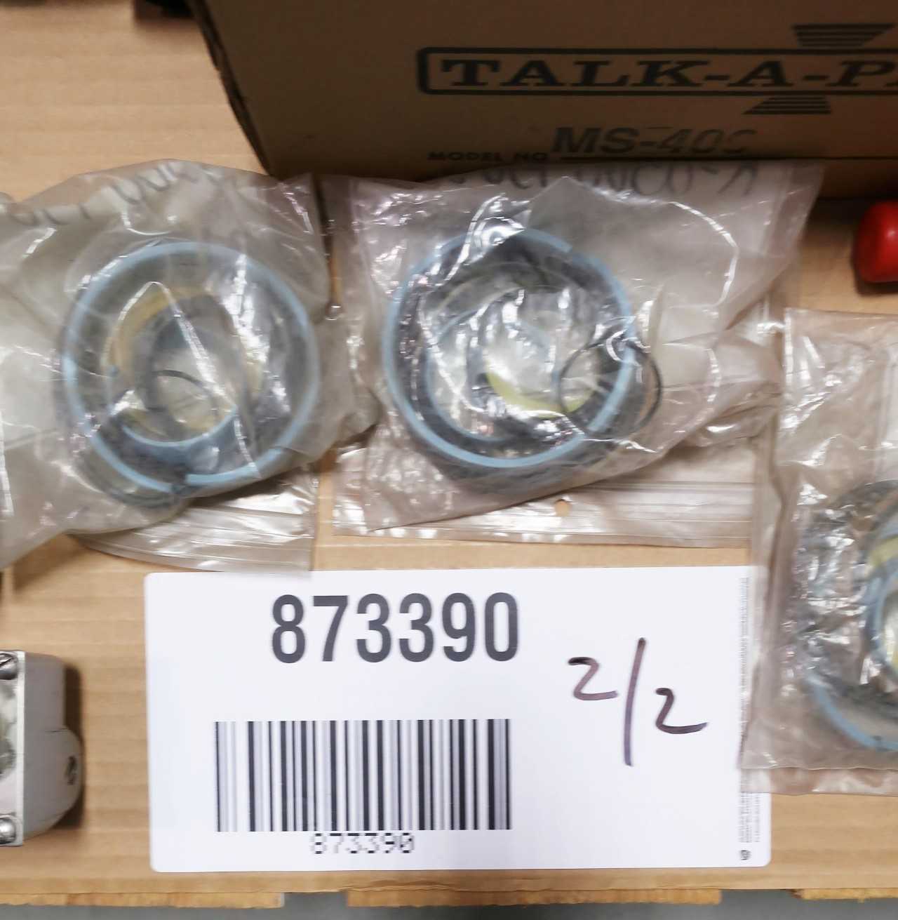 2 PALLETS OF ASSORTED ELECTRICAL PARTS - ELECTRICAL COMPONENTS