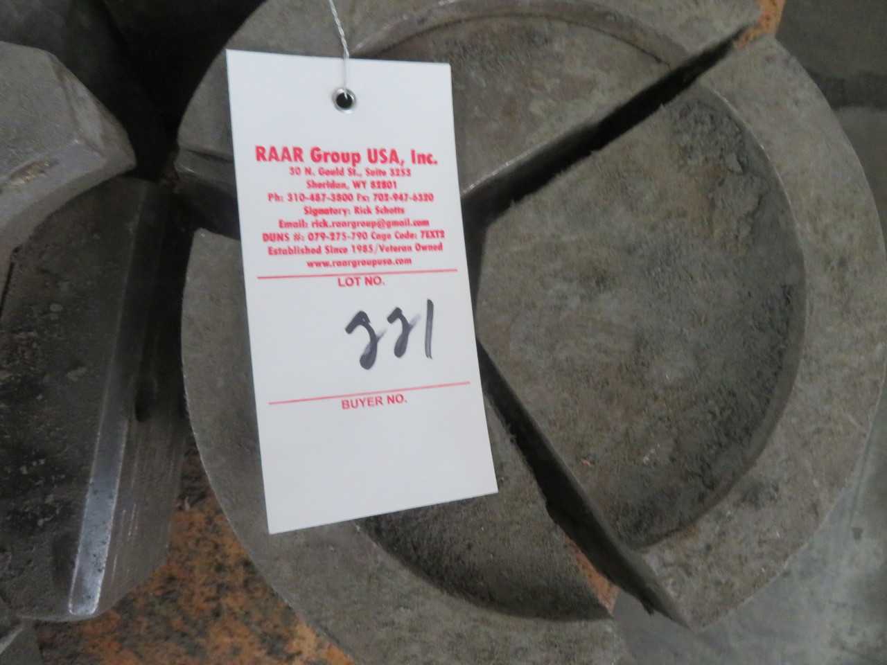Pallet of stretch press jaw inserts - MISCELLANEOUS