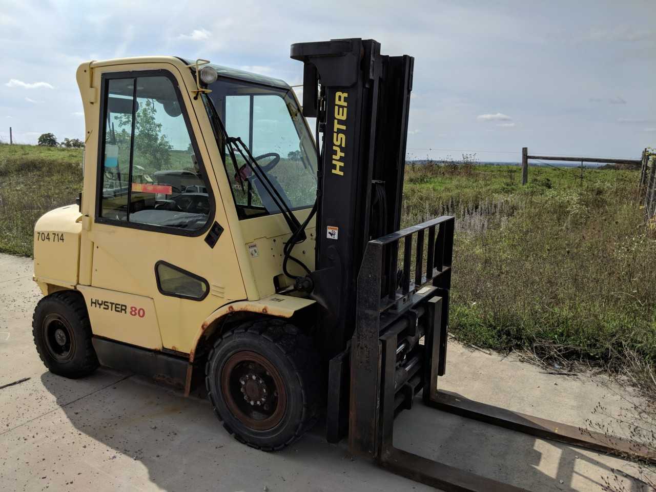 Hyster 80 H80XM Lift Truck - FORKLIFTS Hyster 80 H80XM Lift Truck - FORKLIFTS