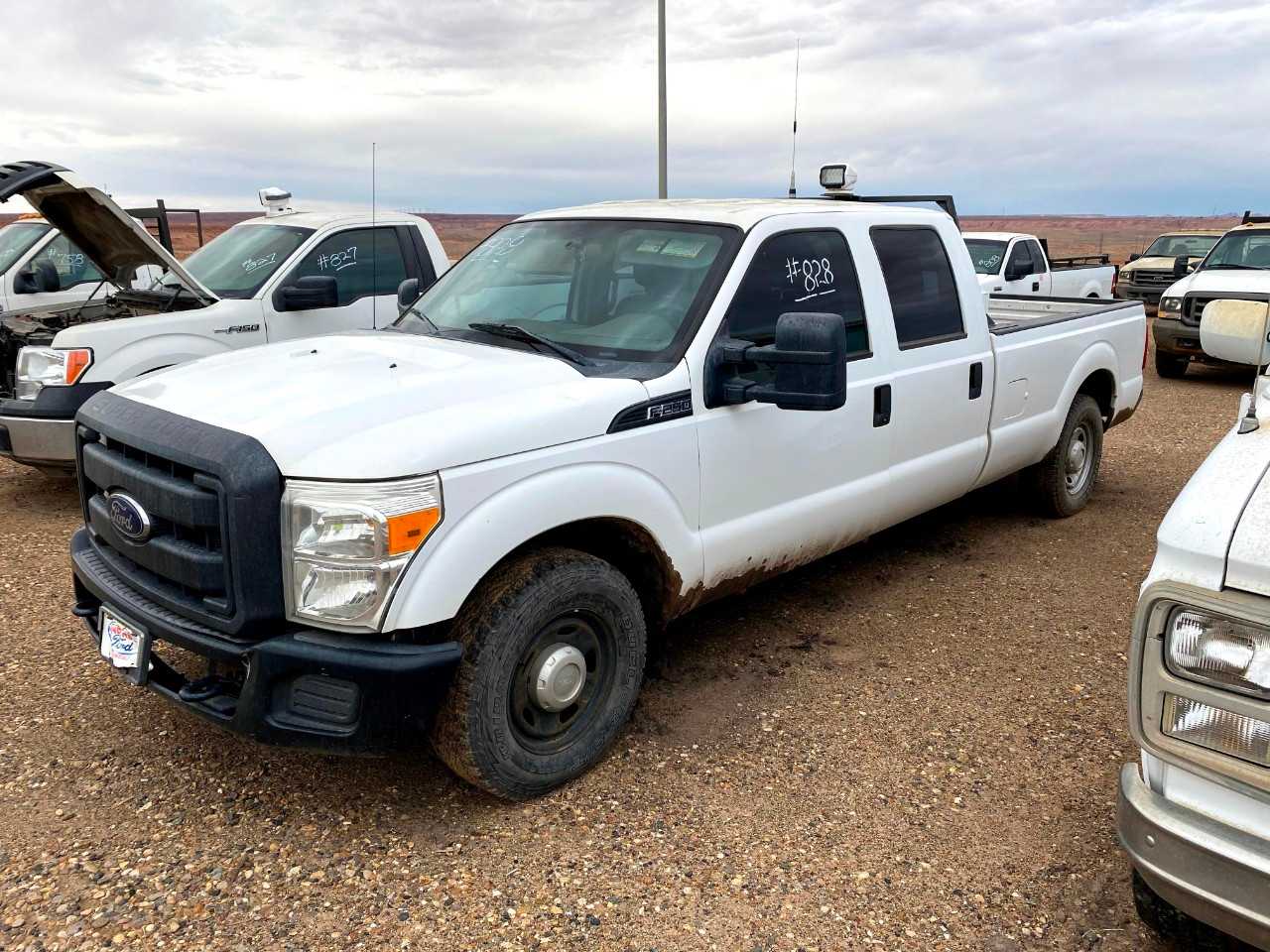 2013 Ford F-250 Crew Cab 4X2 Pickup truck - HYDRO EXCAVATOR TRUCKS