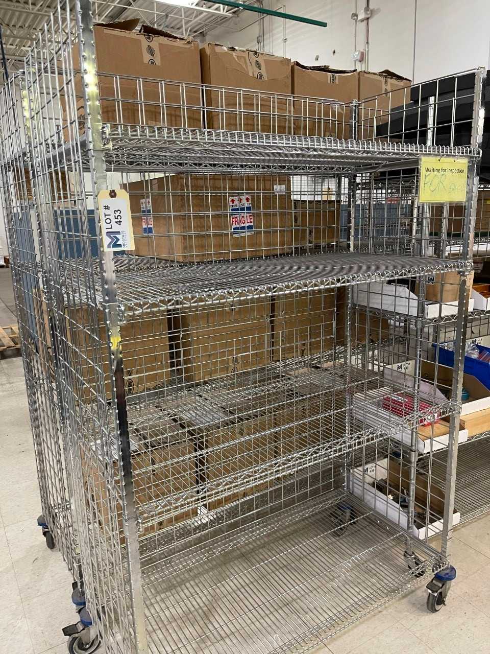 Bakers Rolling Rack No Contents - SHELVING