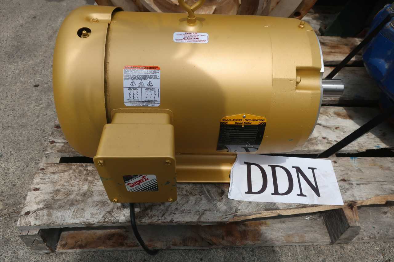 BALDOR MOTOR CEM3711T-5 10HP 575V 3490RPM 215TC 9.5AMP - ELECTRIC MOTORS