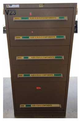 Lot of (3) Vidmar Cabinets - TOOL STORAGE