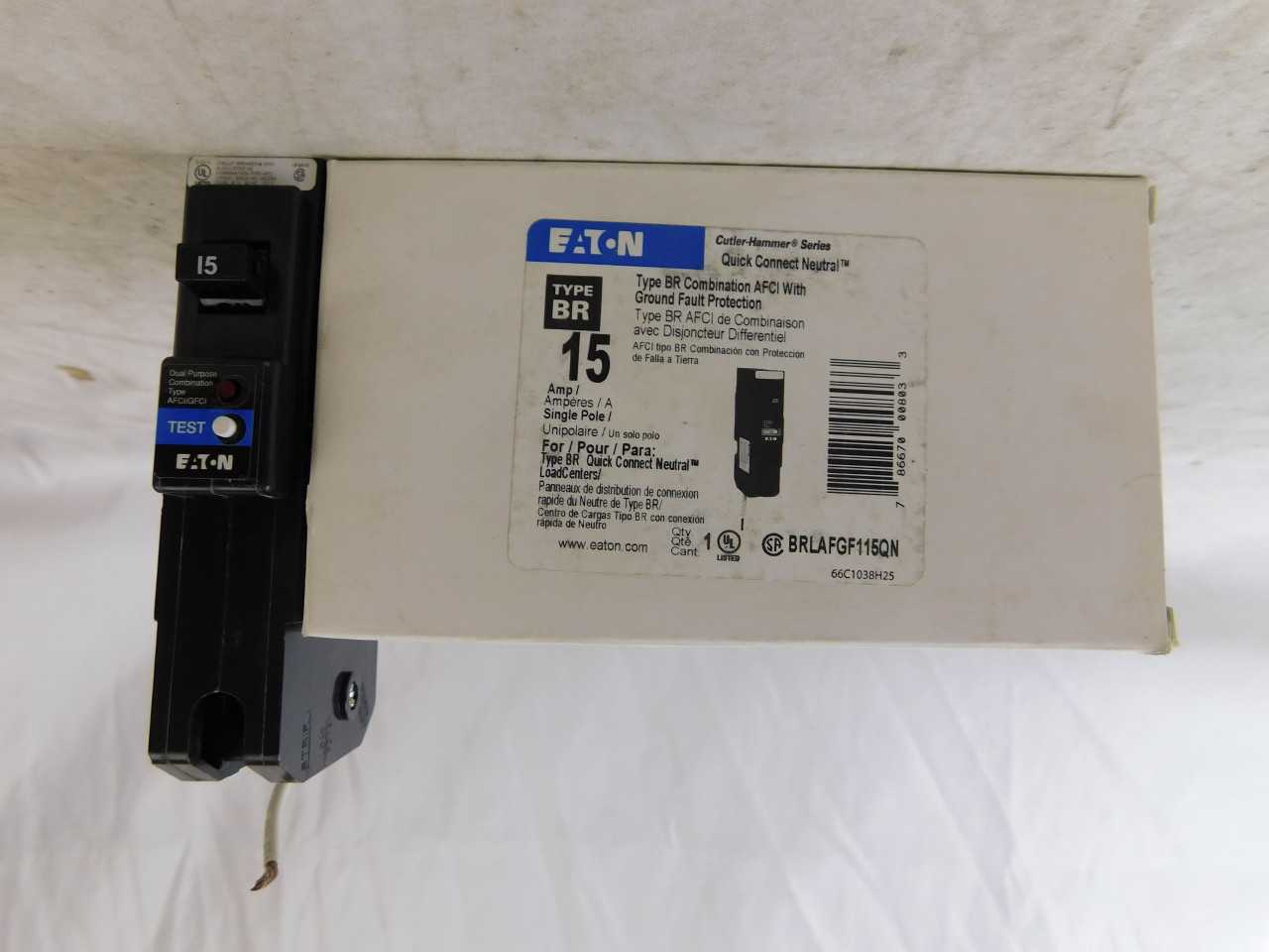 Quantity 50 of Eaton BRLAFGF115QN Arc Fault BR 1P 15A - CIRCUIT BREAKERS