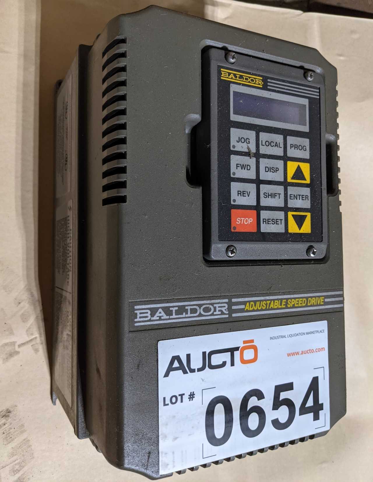 BALDOR ADJUSTABLE SPEED DRIVE - MISCELLANEOUS