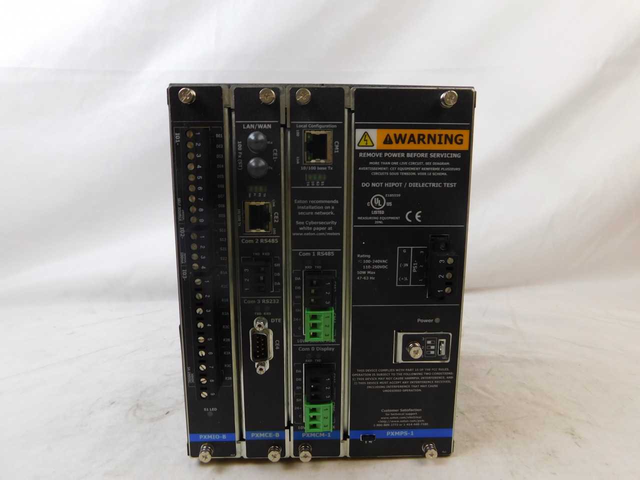 (1) Eaton PXM4051A1BB PLC Control Power Monitering Meter .5-20A 347VAC 350Hz/450Hz 2Gb - AUTOMATION & CONTROLS