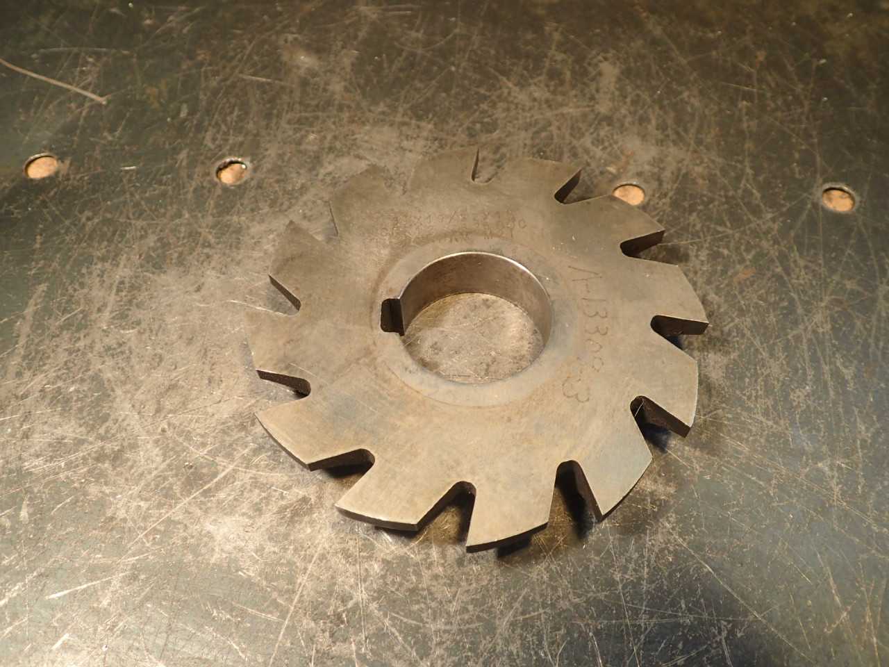 13/32" Radius Corner Rounding Horizontal Mill 19/32" x 3-3/4 OD 1-1/4 Arbor Hole - MILLING TOOLS