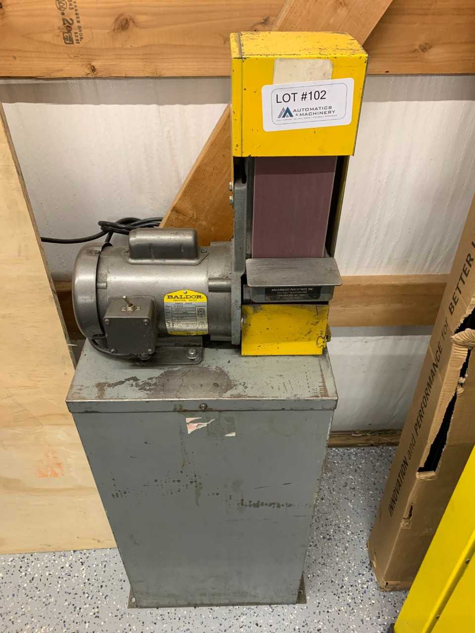 Baldor Vertical Sander (No. CL3503) - GRINDING MACHINES