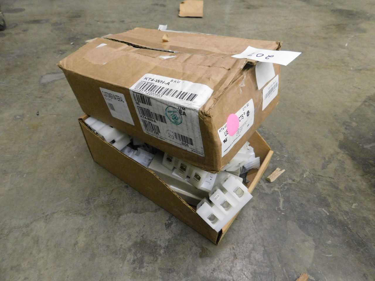 Lot of Contact Blocks, Screw Terminals, and Wire Ranges - INDUSTRIAL PARTS