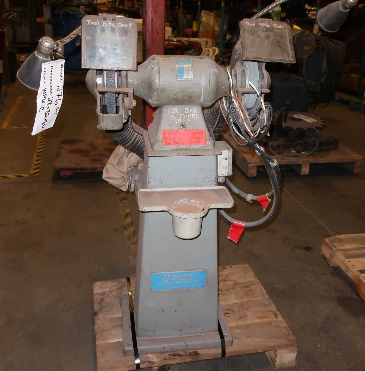 CINCINNATI K0AP-Y SPL GRINDING WHEEL 460V 1HP 3PH 60HZ 1750RPM - GRINDING MACHINES