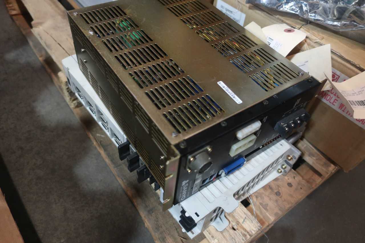 1 PALLET OF MOTOR DRIVE, SERVO DRIVE, CONTROLS, SERVO MOTOR- EMERSON INDUSTRIAL CONTROLS, YASKAWA, ABB, INDRAMAT - SERVO