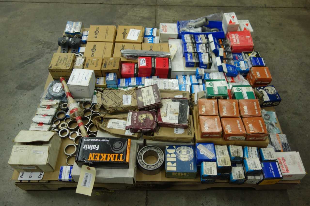 PALLET OF ASSORTED BEARINGS - BEARINGS