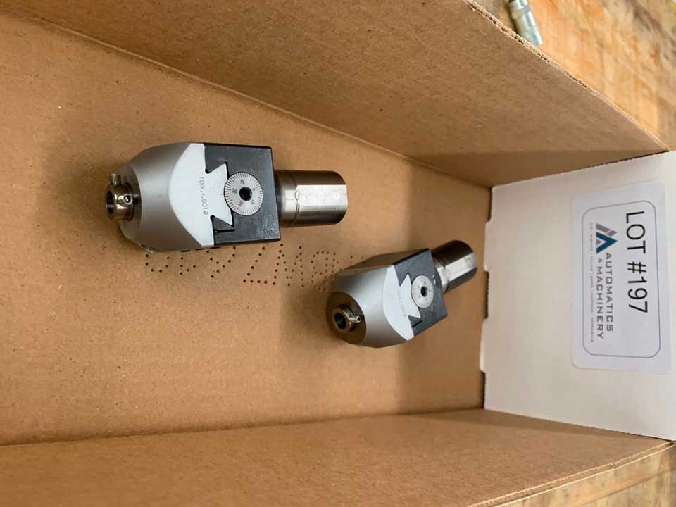 Adjustable Boaring Heads - MACHINING ACCESSORIES & TOOLING