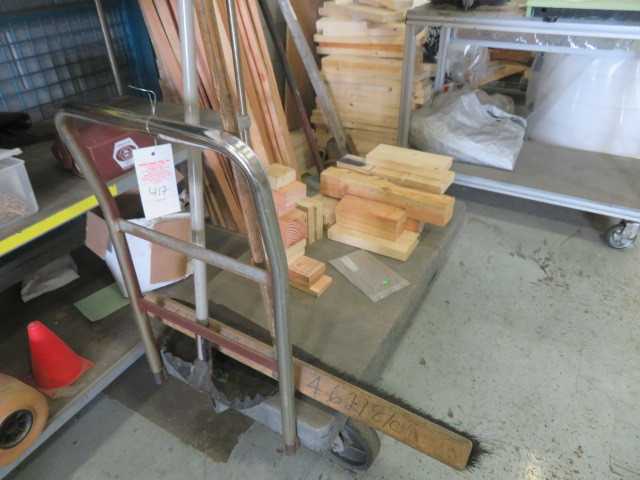Metal Cart, no contents - MISCELLANEOUS