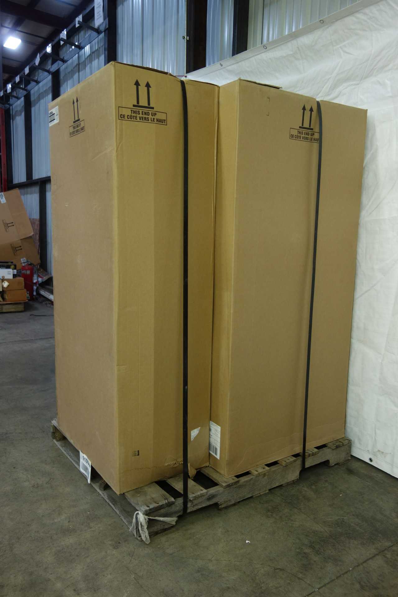 LOT OF 3 LORELL 48498 VERTICAL FILE CABINETS - TOOL STORAGE