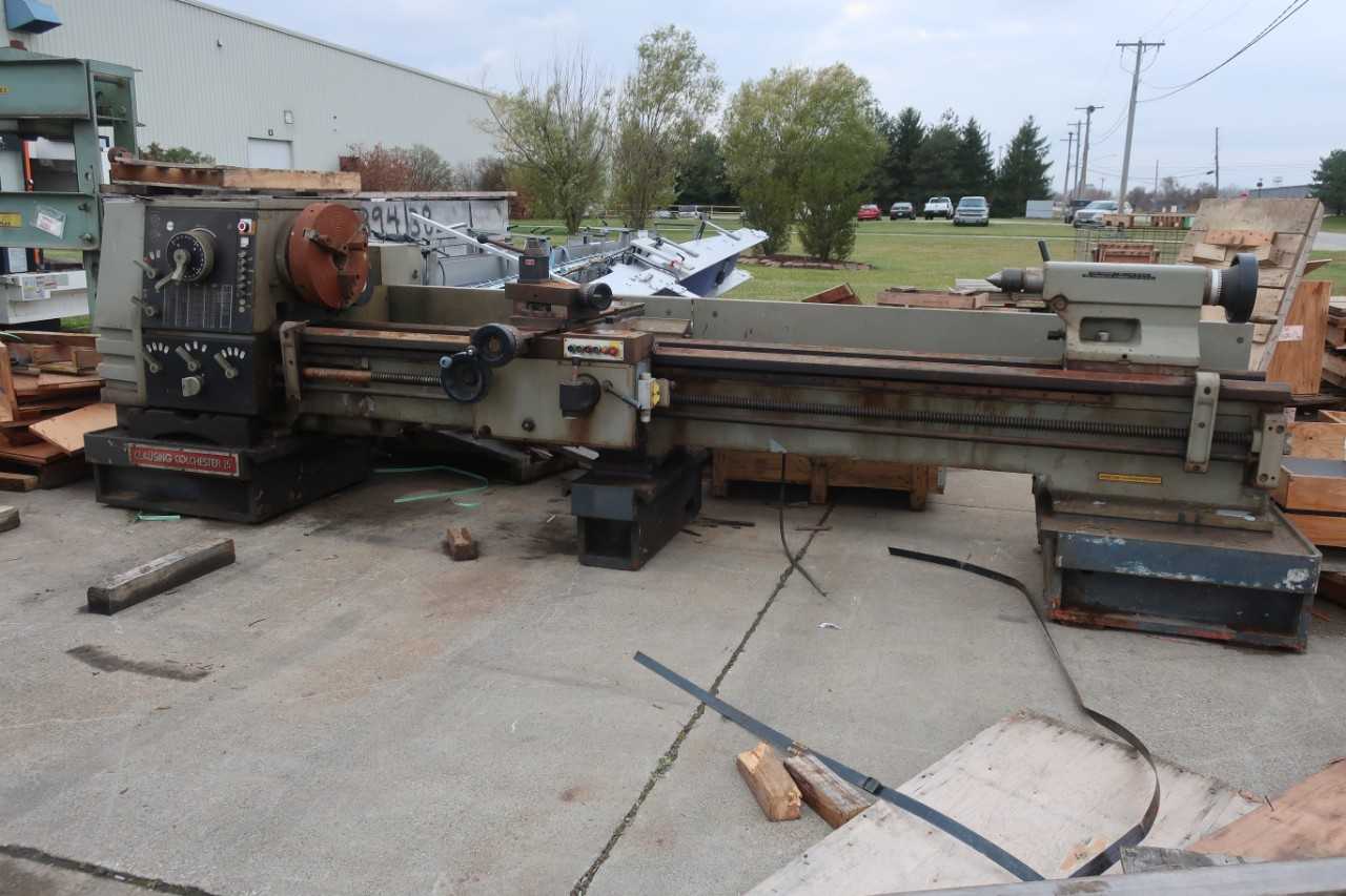 CLAUSING COLCHESTER 25" LATHE - LATHES