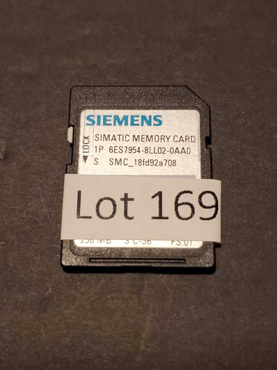 Siemens SD card - AUTOMATION & CONTROLS Siemens SD card - AUTOMATION & CONTROLS