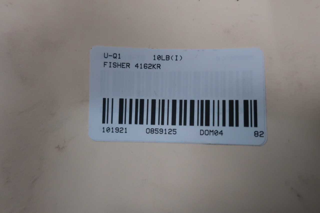 FISHER 4162KR PRESSURE CONTROLLER 0-5PSI - CONTROL VALVE