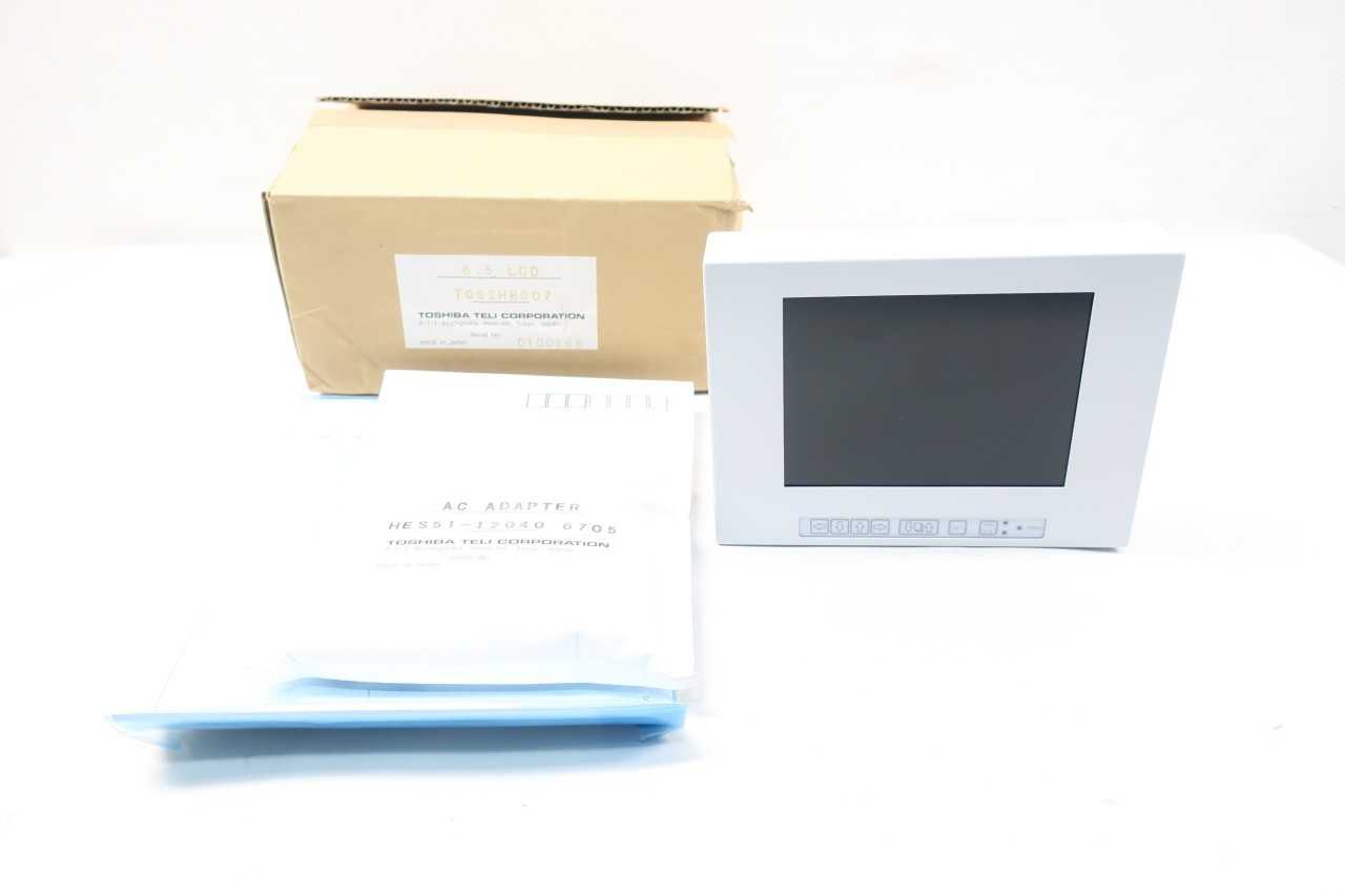 TOSHIBA T06SHB007 6-1/2IN LCD OPERATOR INTERFACE PANEL - AUTOMATION & CONTROLS TOSHIBA T06SHB007 6-1/2IN LCD OPERATOR INTERFACE PANEL - AUTOMATION & CONTROLS