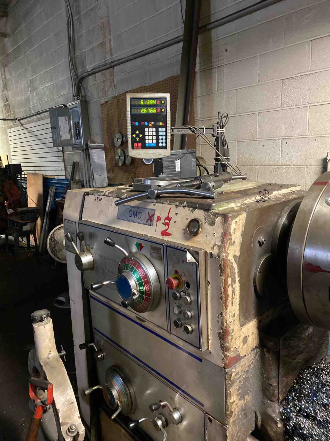 GMC Engine lathe 40 x 120” - LATHES