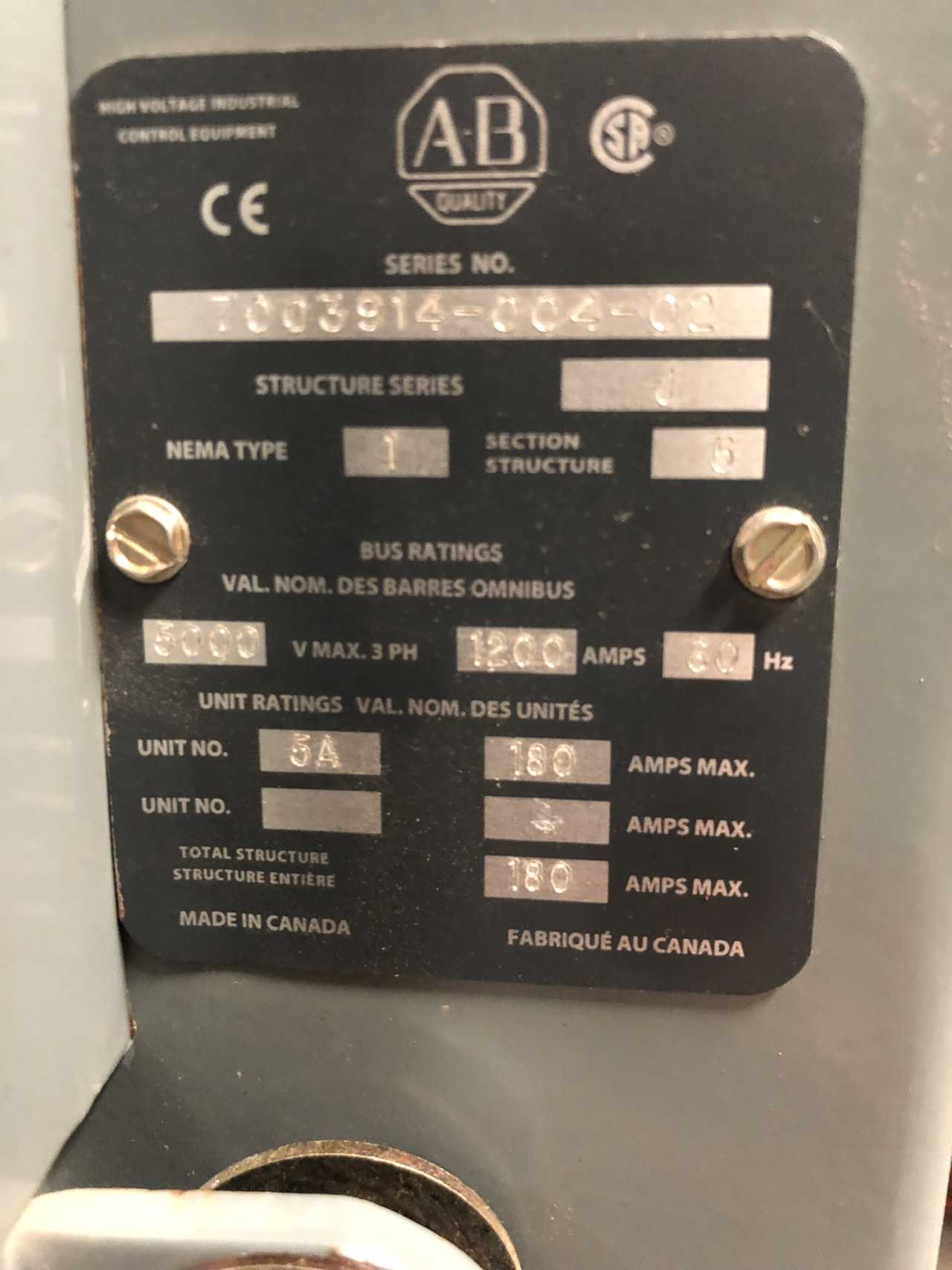 Allen-Bradley, MV Dialog Plus, Controller - MOTOR CONTROL CENTERS
