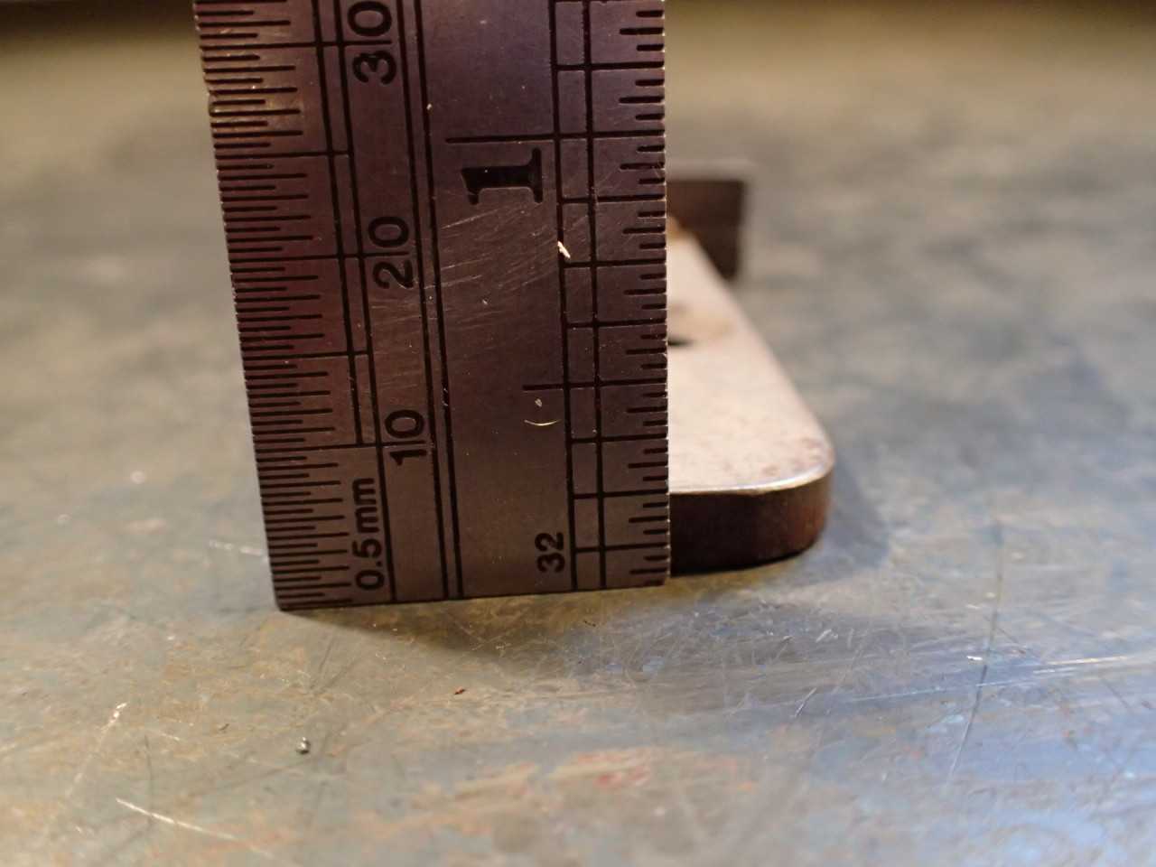 W/S Manchester 1B-250-10-2T Butt Brazed Carbide Grooving Tool Blade Support - WORKHOLDING