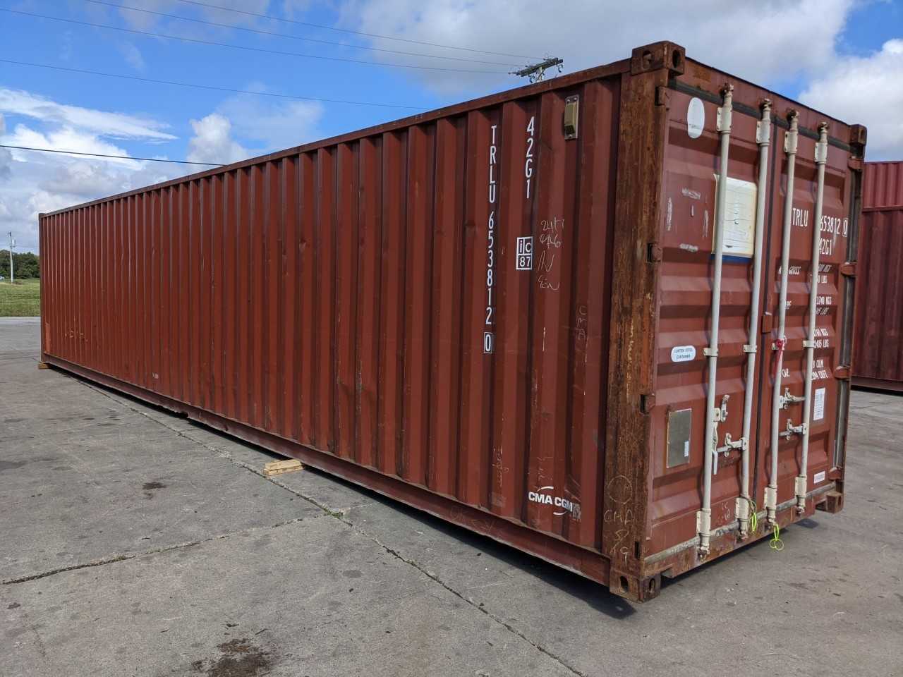 TAL 40FT STANDARD CUBE SHIPPING CONTAINER - INDUSTRIAL PARTS