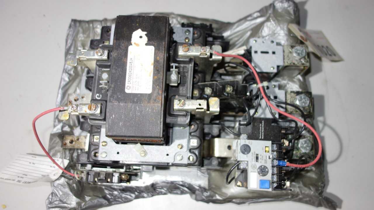 GE CR306GXQ004BJH NEMA SIZE 5 MOTOR STARTER - MOTOR STARTERS