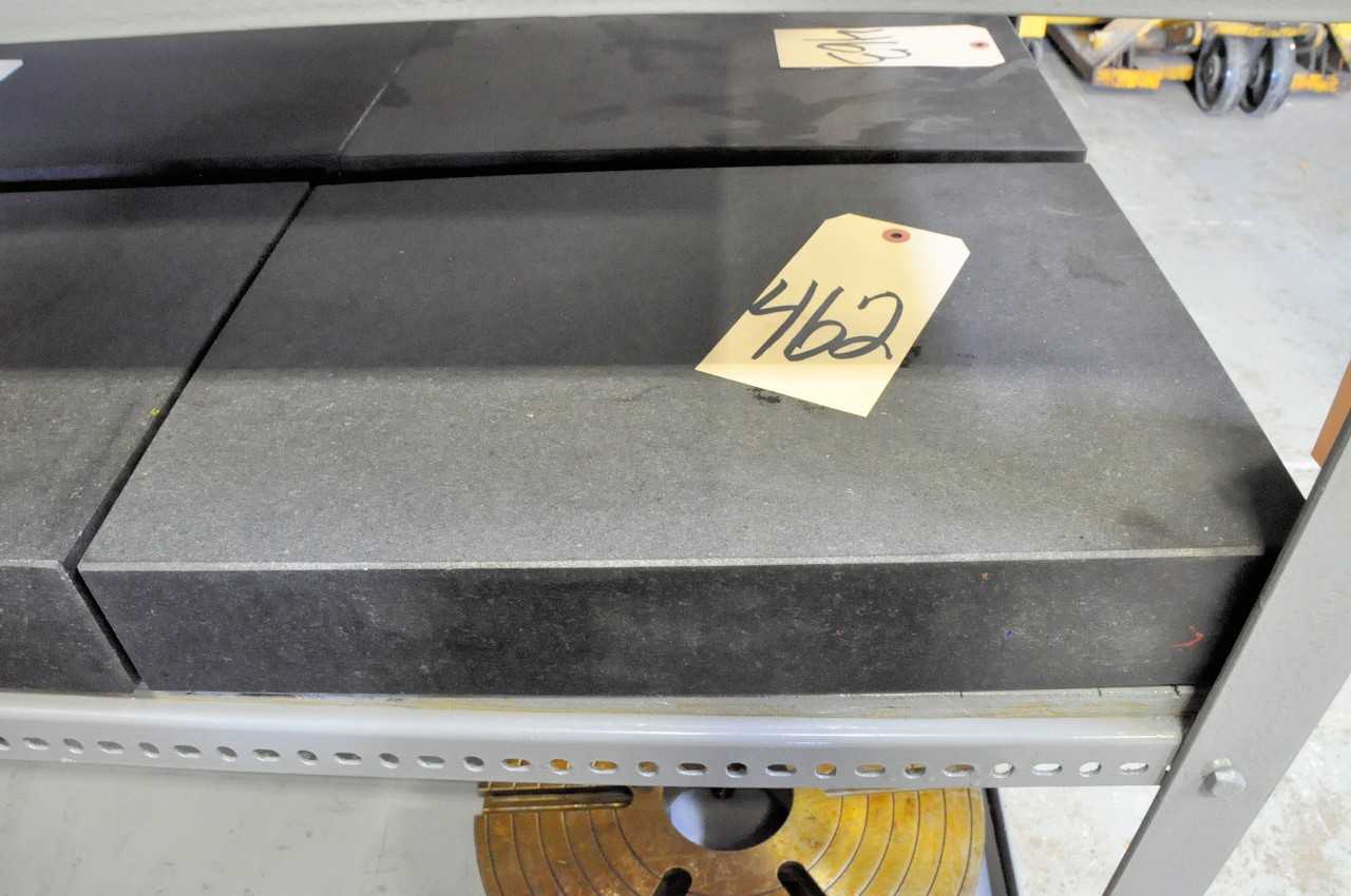 12 1/2" x 18" x 3" Black Granite Surface Plate - ELECTRIC POWER TOOLS