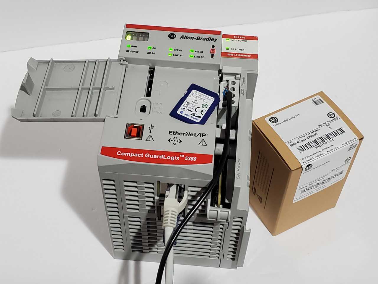 Allen Bradley CompactLogix 5069-L3100ERMS2 Plus Brand new 5069-RTB64 Spring - AUTOMATION & CONTROLS Allen Bradley CompactLogix 5069-L3100ERMS2 Plus Brand new 5069-RTB64 Spring - AUTOMATION & CONTROLS