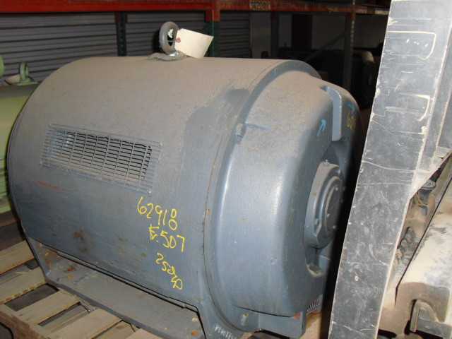 250 HP 1200 RPM 507US Frame Allis Chalmers Motor - ELECTRIC MOTORS