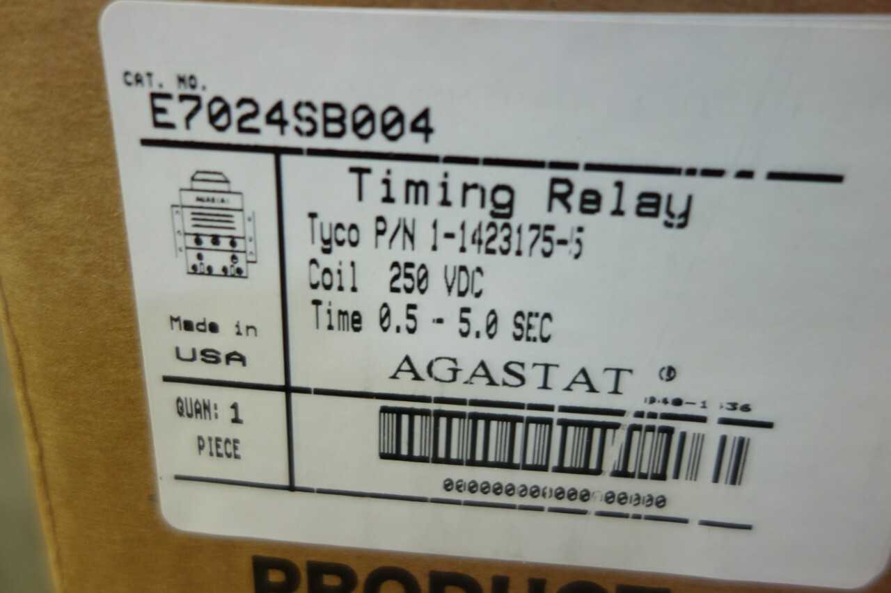 PALLET OF TE CONNECTIVITY AGASTAT E7024SB004 TIMING RELAYS - ELECTRICAL COMPONENTS
