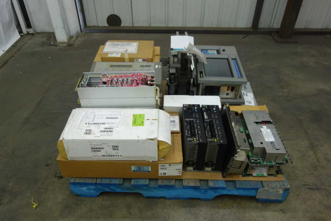 PALLET OF ASSORTED AUTOMATION AND CONTROLS - INDUSTRIAL PARTS