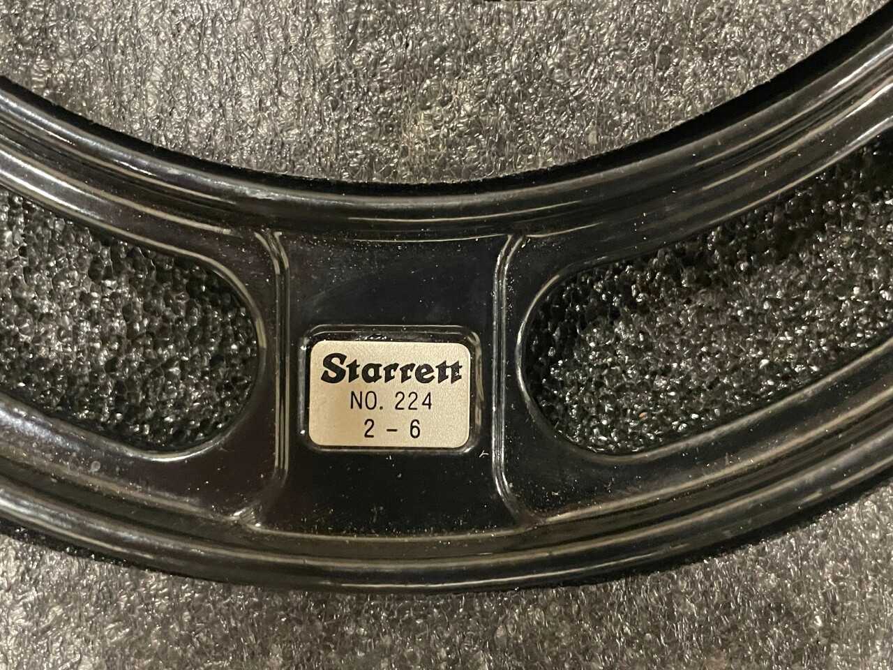 Starrett No 224 Micrometer 2"-6" - MISCELLANEOUS